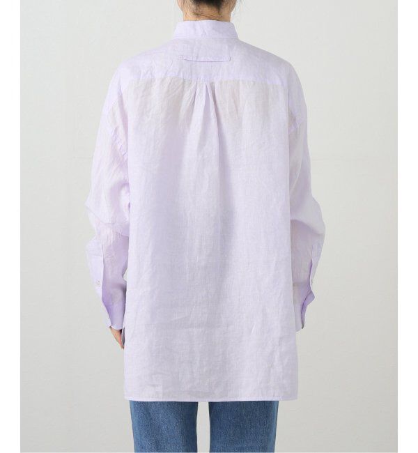  「【洗える】TICCA/ティッカ リネンスクエアビッグシャツUNI」|シャツ・ブラウス|