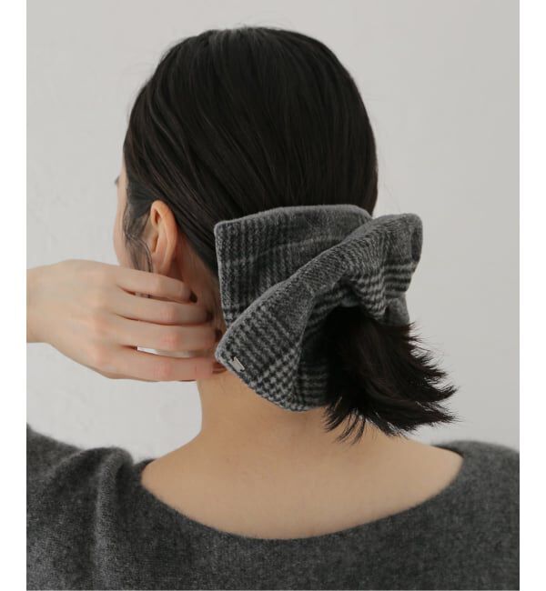 GRISE「heyep/ ヘイップ Plaid Square Scrunchie」|その他|
