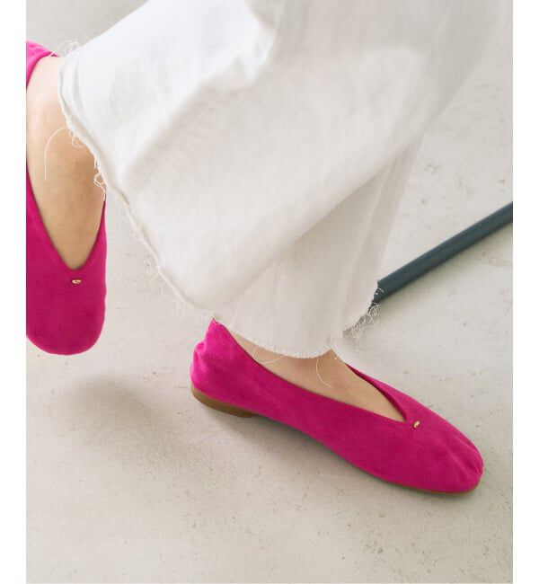  「《追加予約》オブリークソフトフラット」|その他|ピンク