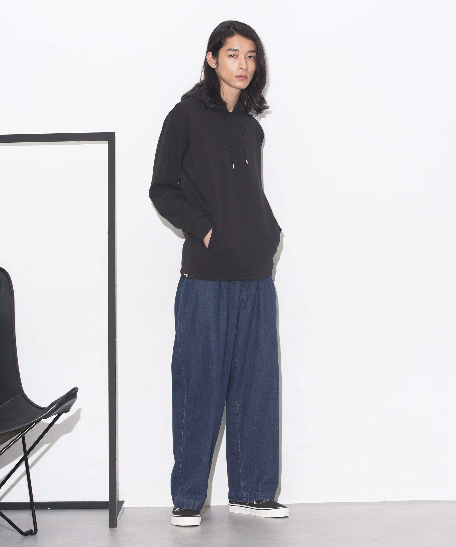 nano･universe「ダンボールドローストリングフーディー」|Tシャツ・カットソー|