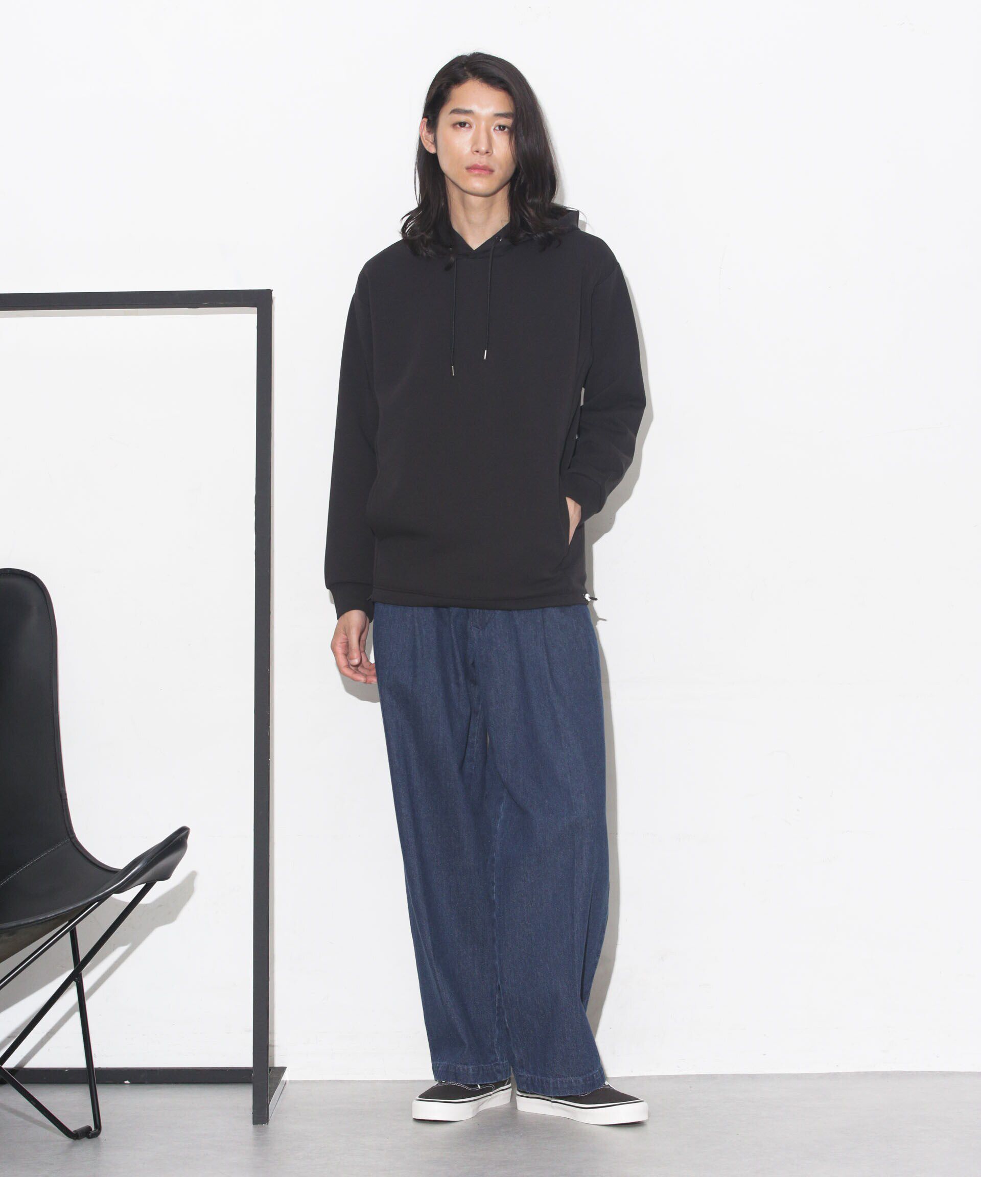 nano･universe「ダンボールドローストリングフーディー」|Tシャツ・カットソー|