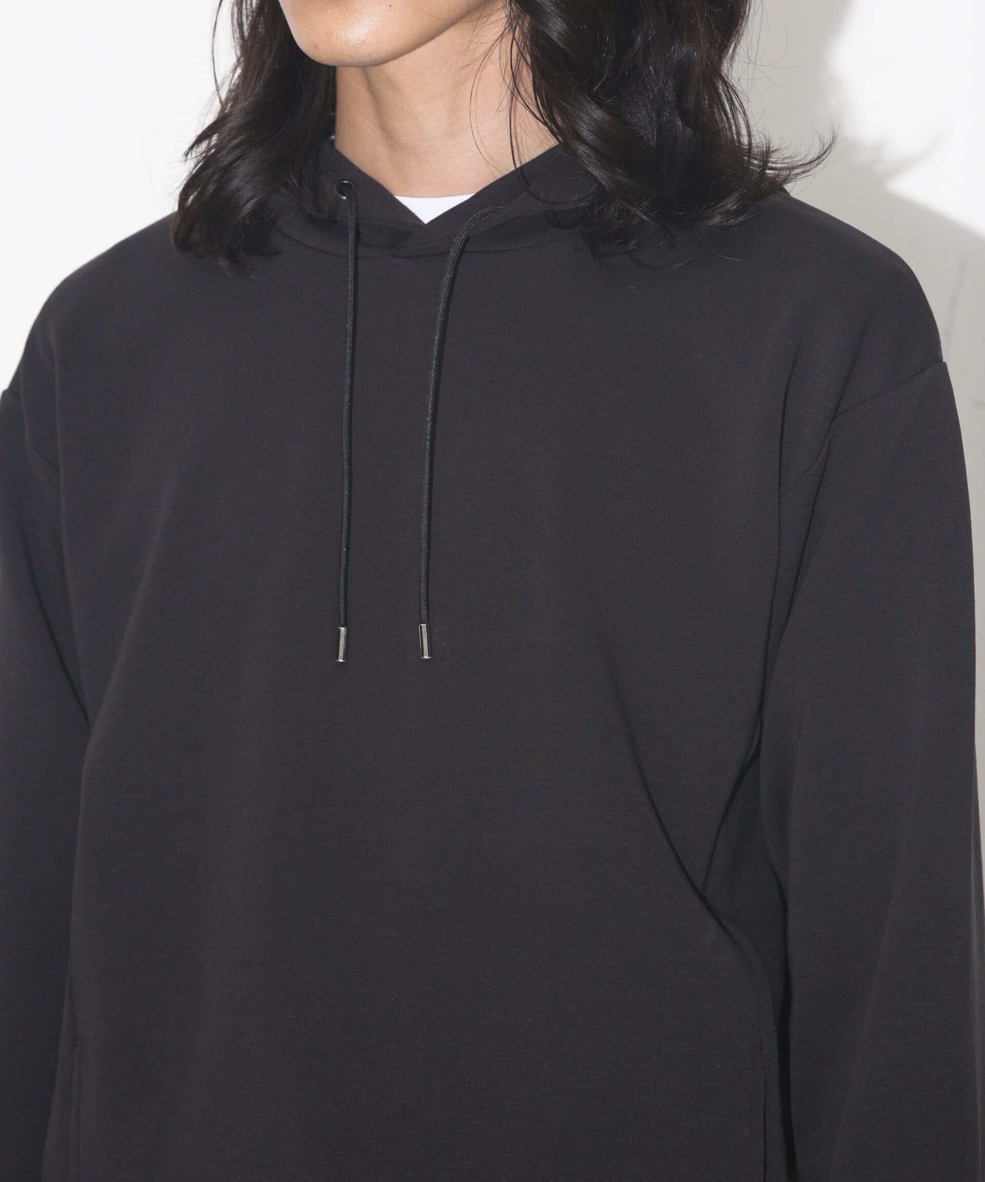 nano･universe「ダンボールドローストリングフーディー」|Tシャツ・カットソー|