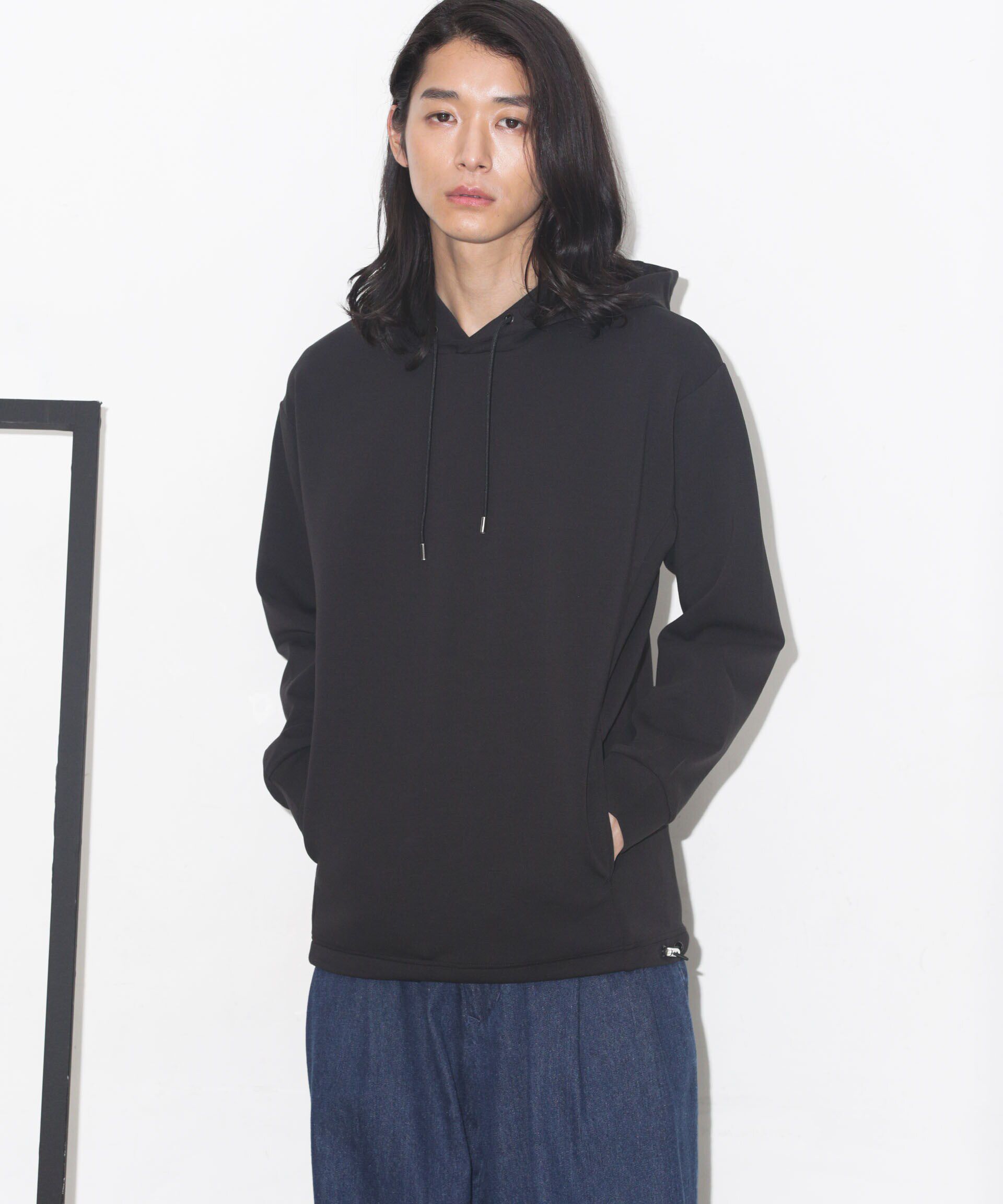 nano･universe「ダンボールドローストリングフーディー」|Tシャツ・カットソー|