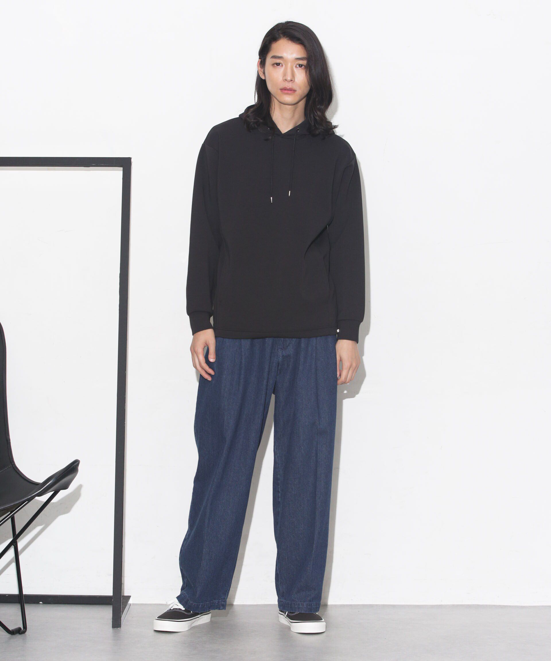 nano･universe「ダンボールドローストリングフーディー」|Tシャツ・カットソー|