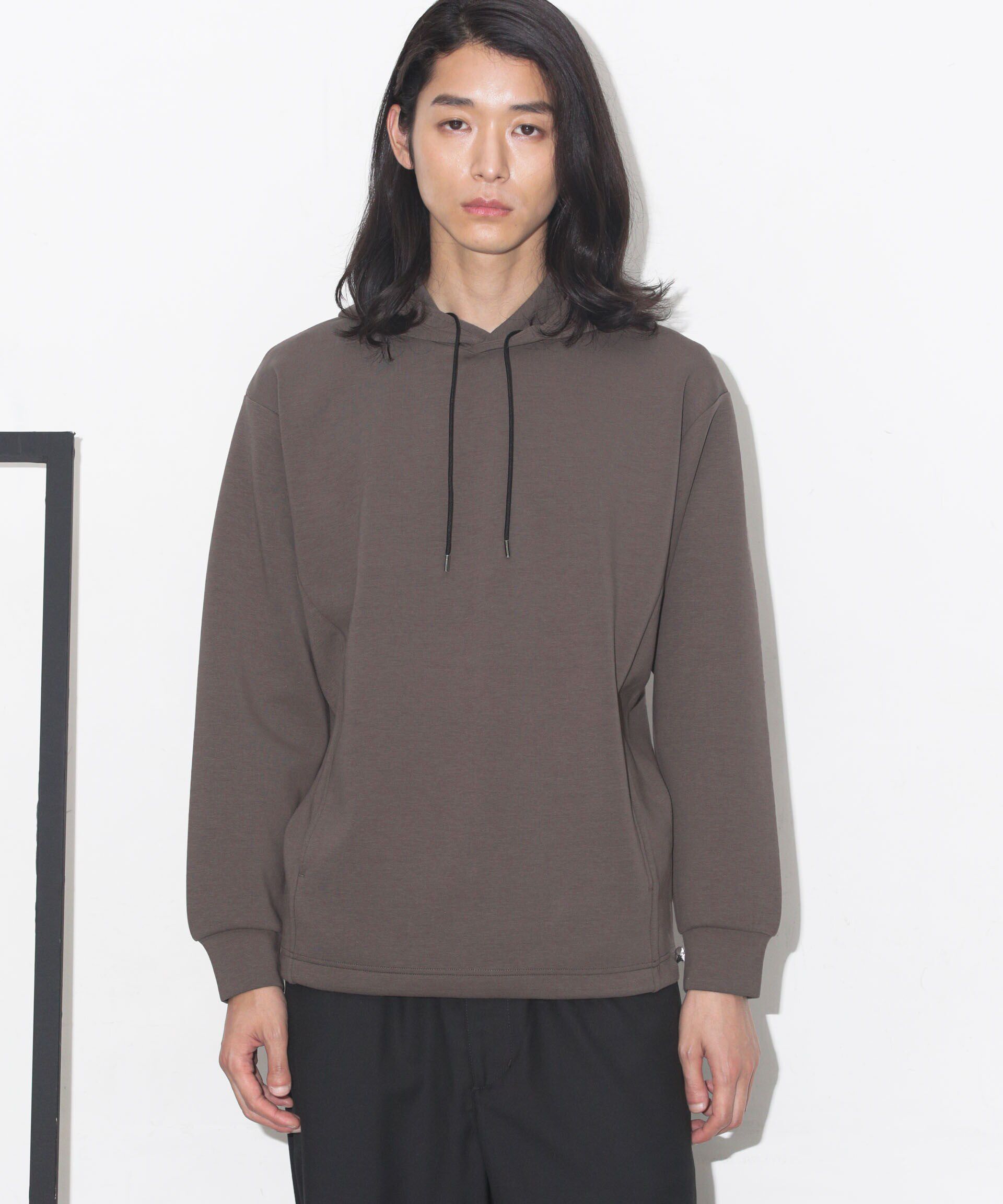 nano･universe「ダンボールドローストリングフーディー」|Tシャツ・カットソー|