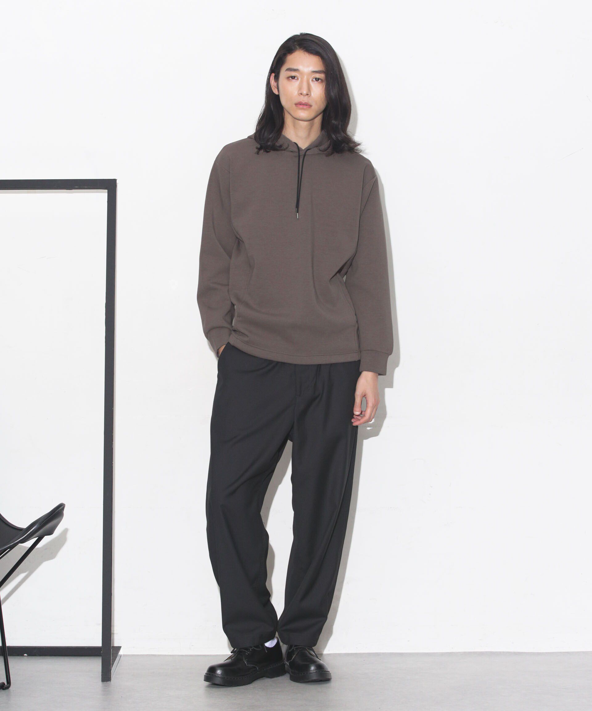 nano･universe「ダンボールドローストリングフーディー」|Tシャツ・カットソー|