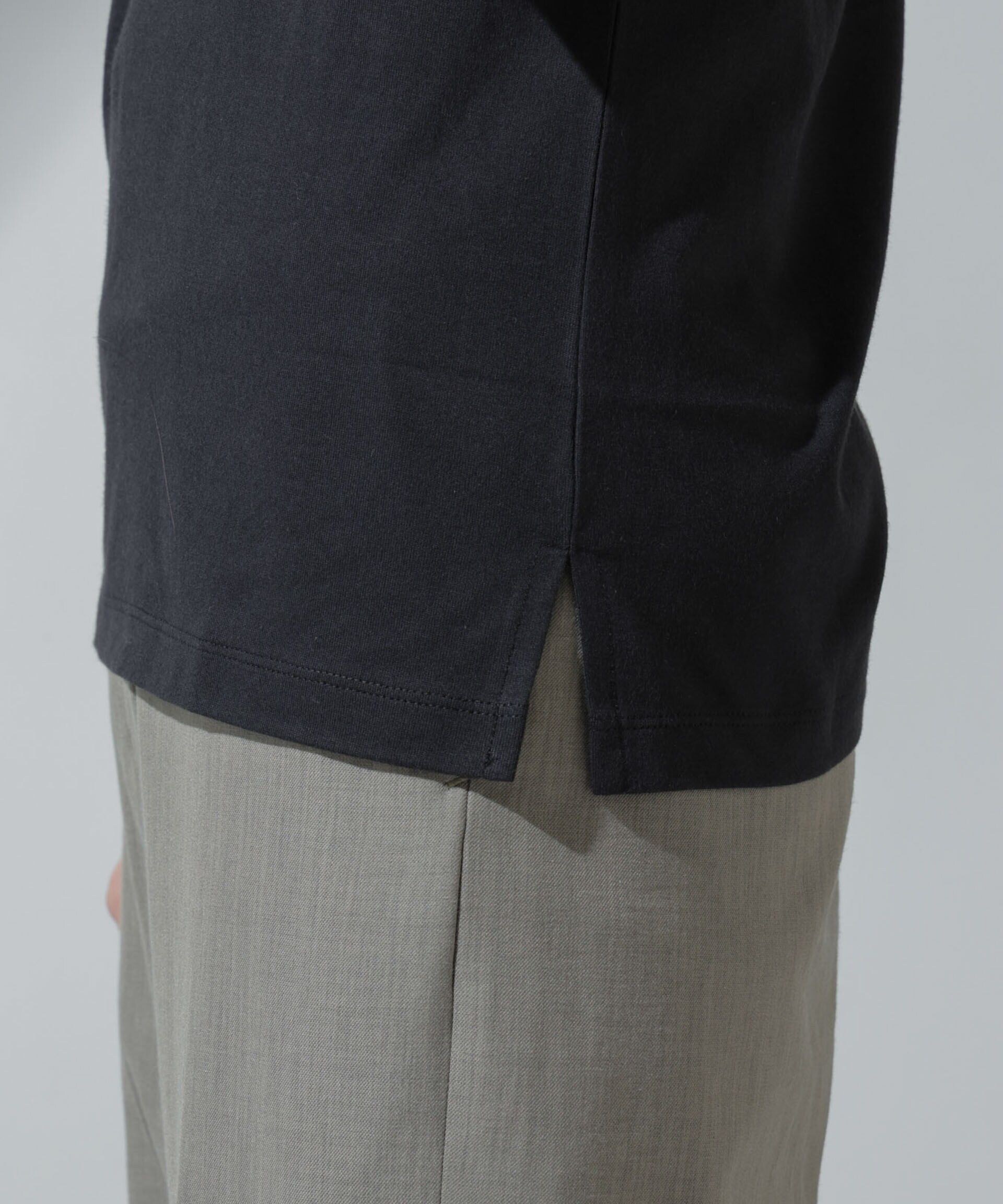 nano･universe「Anti Soaked(R) 汗染み防止 クルーネックTシャツ」|Tシャツ・カットソー|