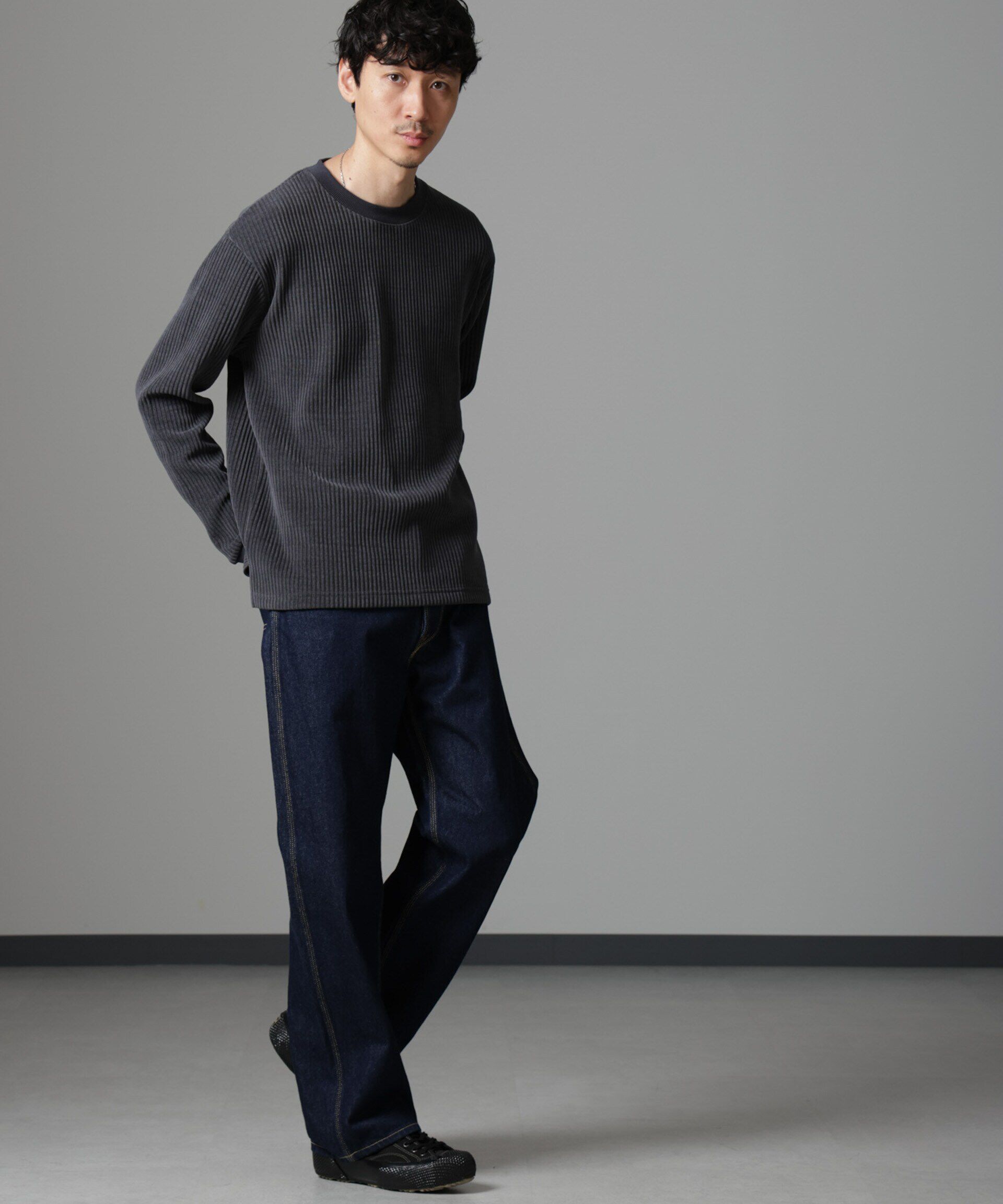 nano･universe「ジャージーコールプルオーバー」|Tシャツ・カットソー|