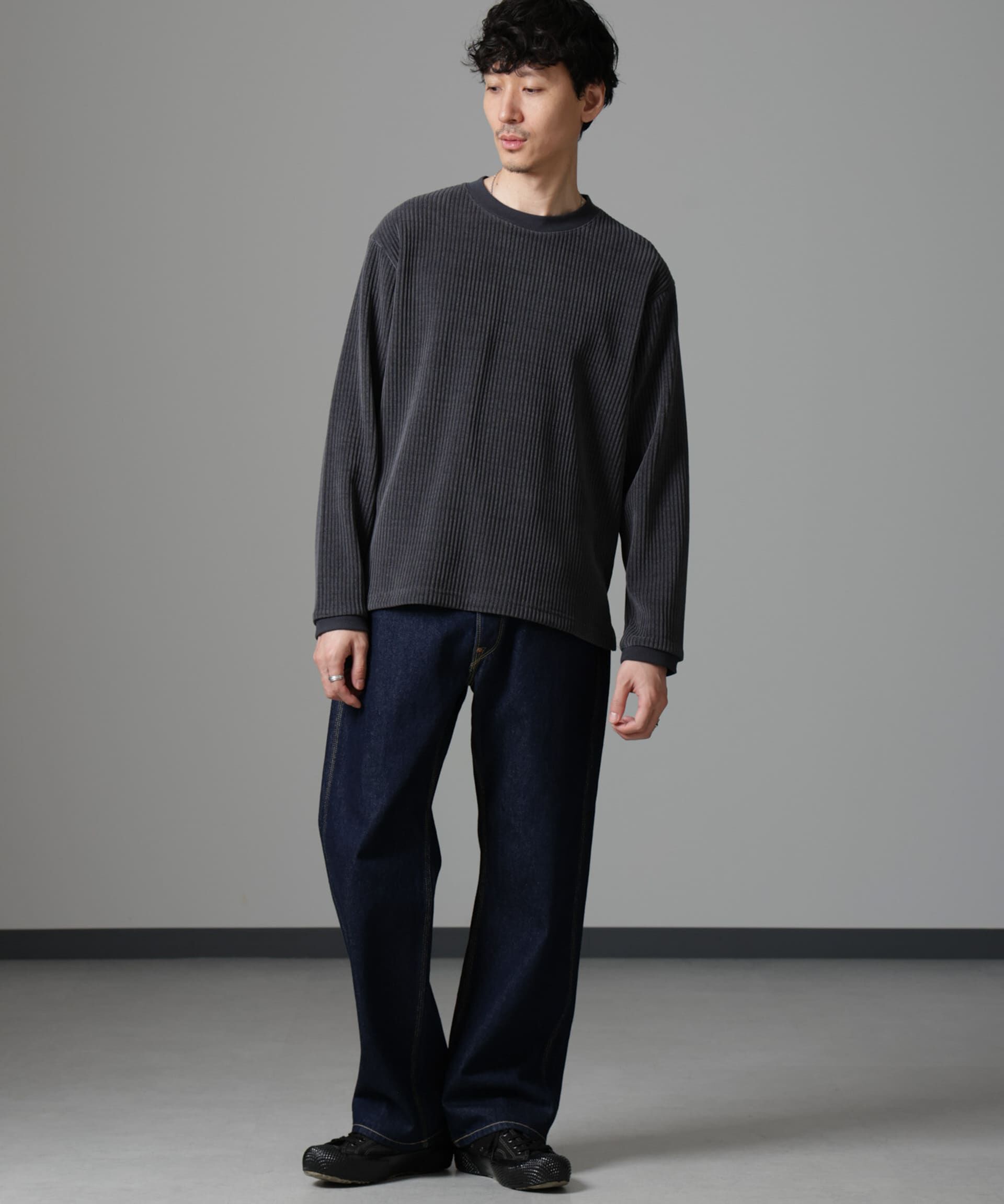 nano･universe「ジャージーコールプルオーバー」|Tシャツ・カットソー|