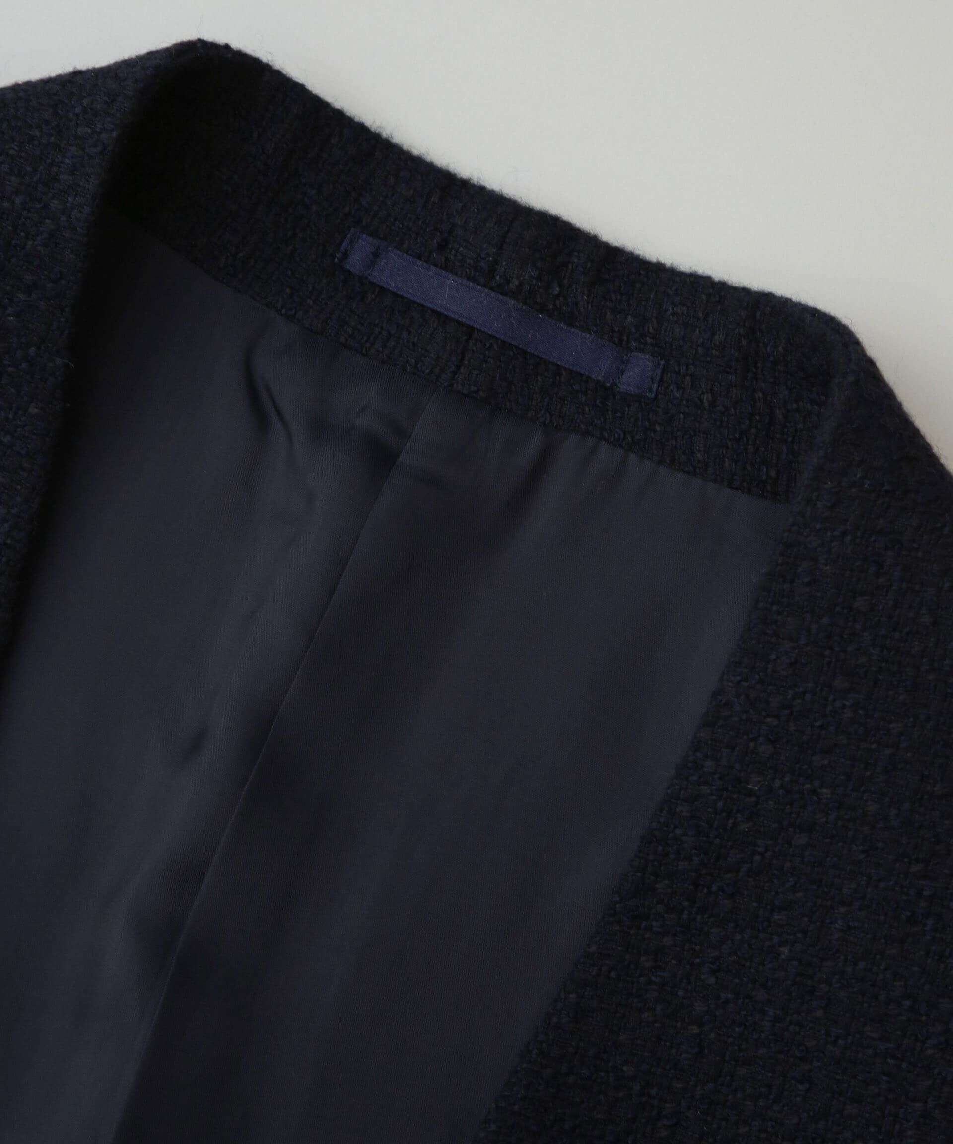 nano･universe「AB.リングブッチャースリーブレスジャケット」|テーラードジャケット|