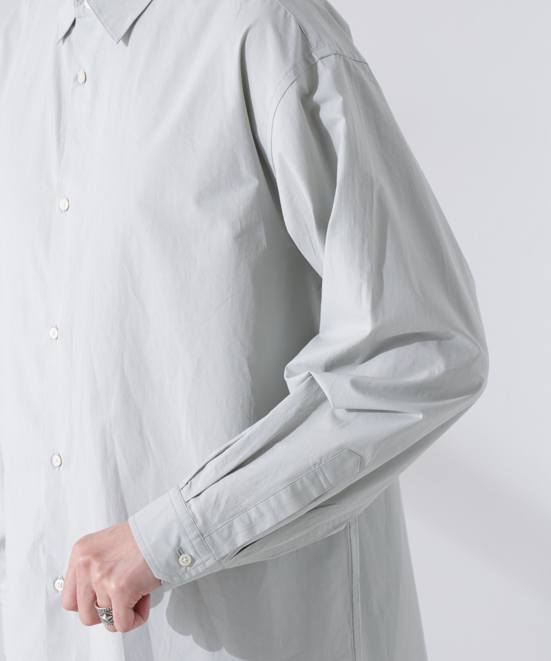 nano･universe「「大人のワイドシャツ」レギュラーカラー 長袖」|シャツ・ブラウス|