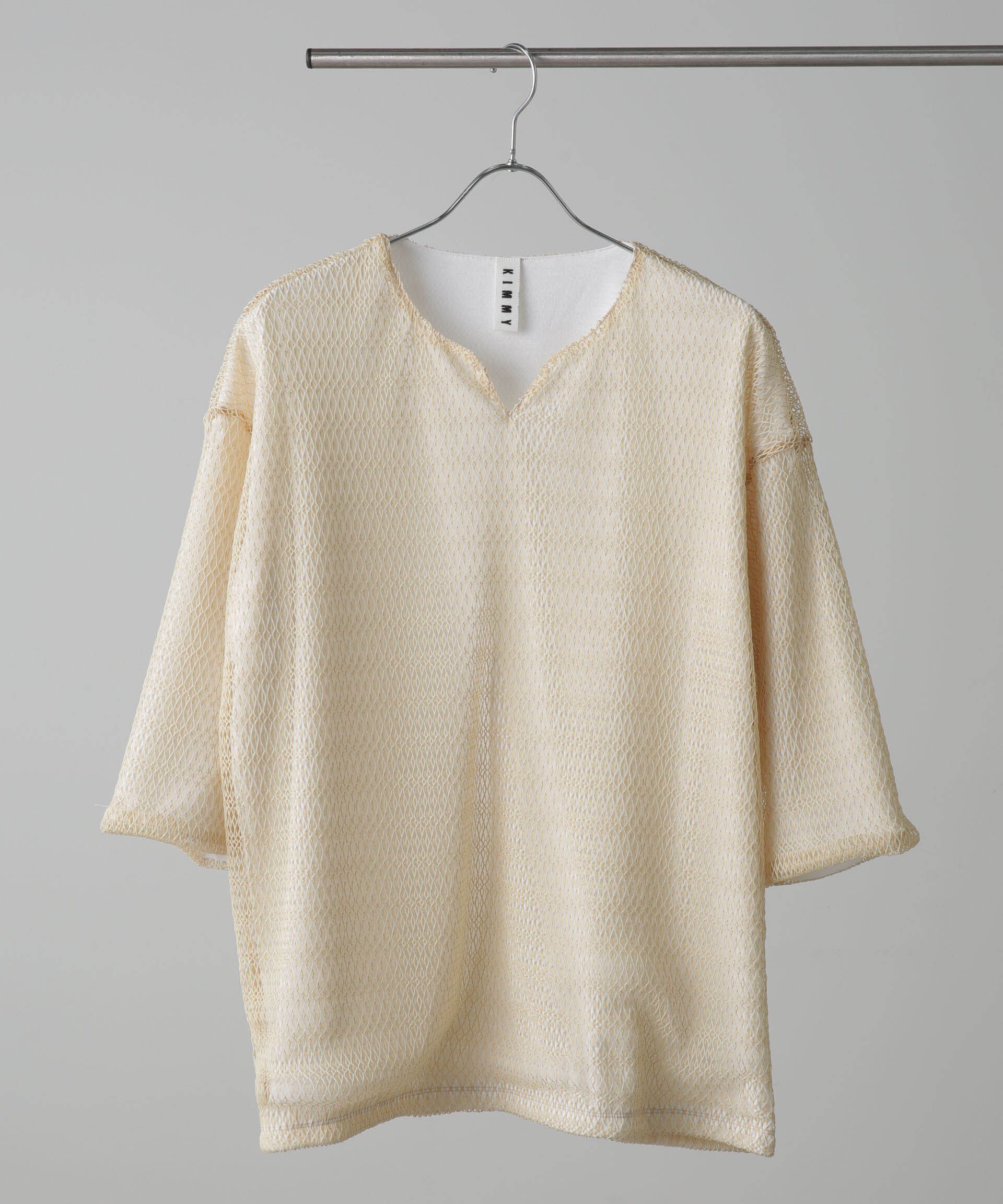 nano･universe「KIMMY/RASCHEL SHIRT」|Tシャツ・カットソー|ベージュ