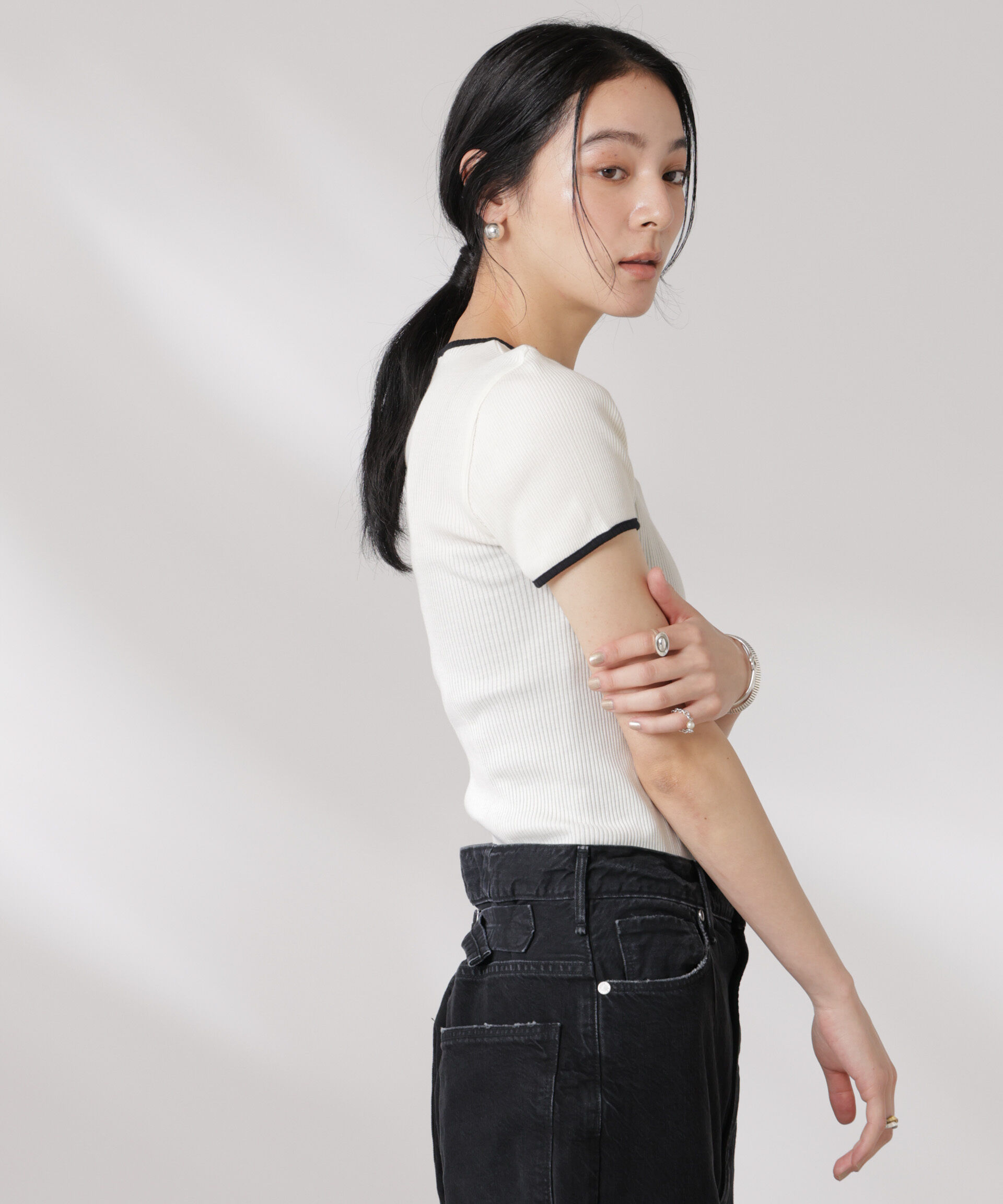 nano･universe「OperaSPORT/JAYA SEAMLESS TOP」|Tシャツ・カットソー|