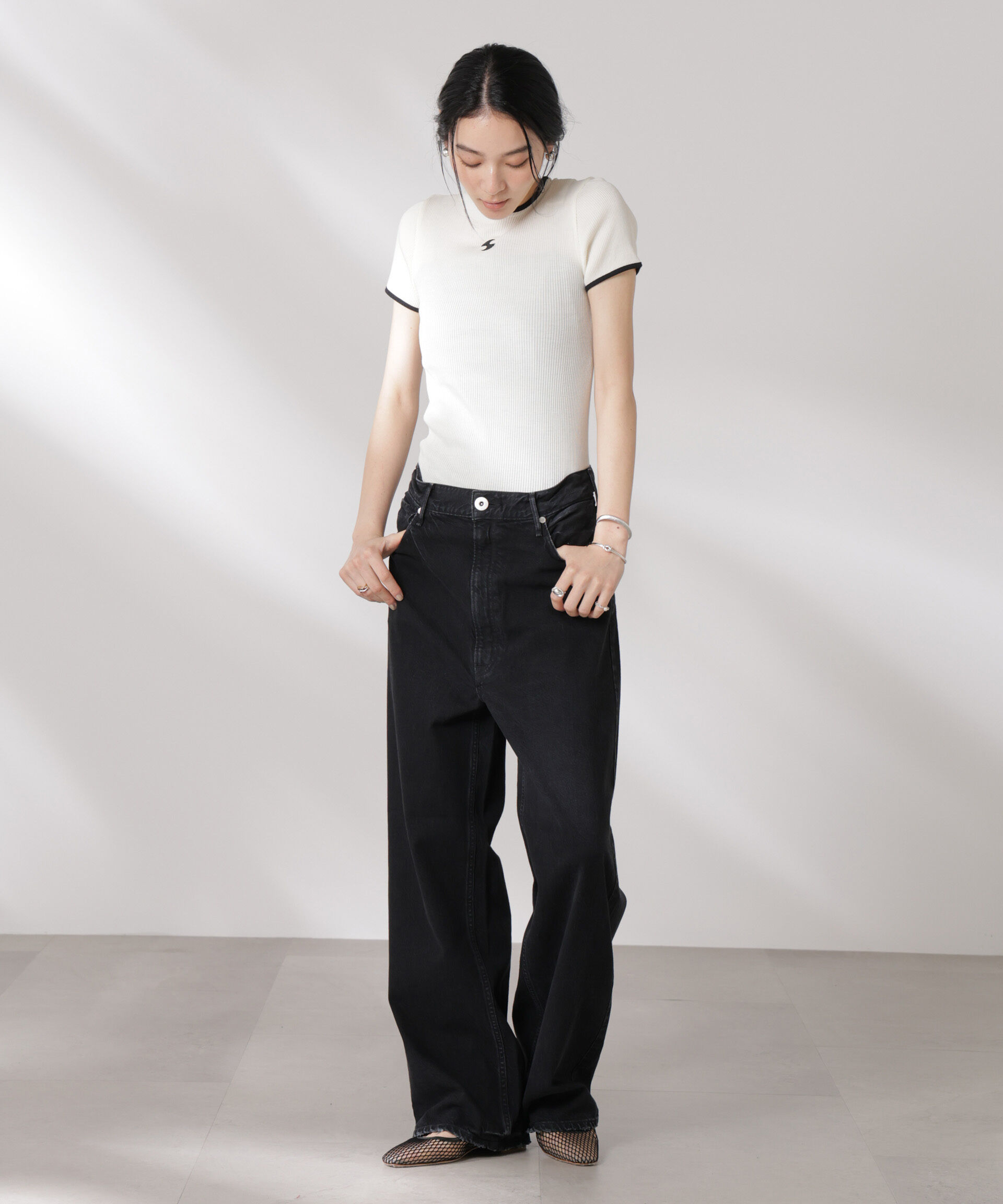 nano･universe「OperaSPORT/JAYA SEAMLESS TOP」|Tシャツ・カットソー|