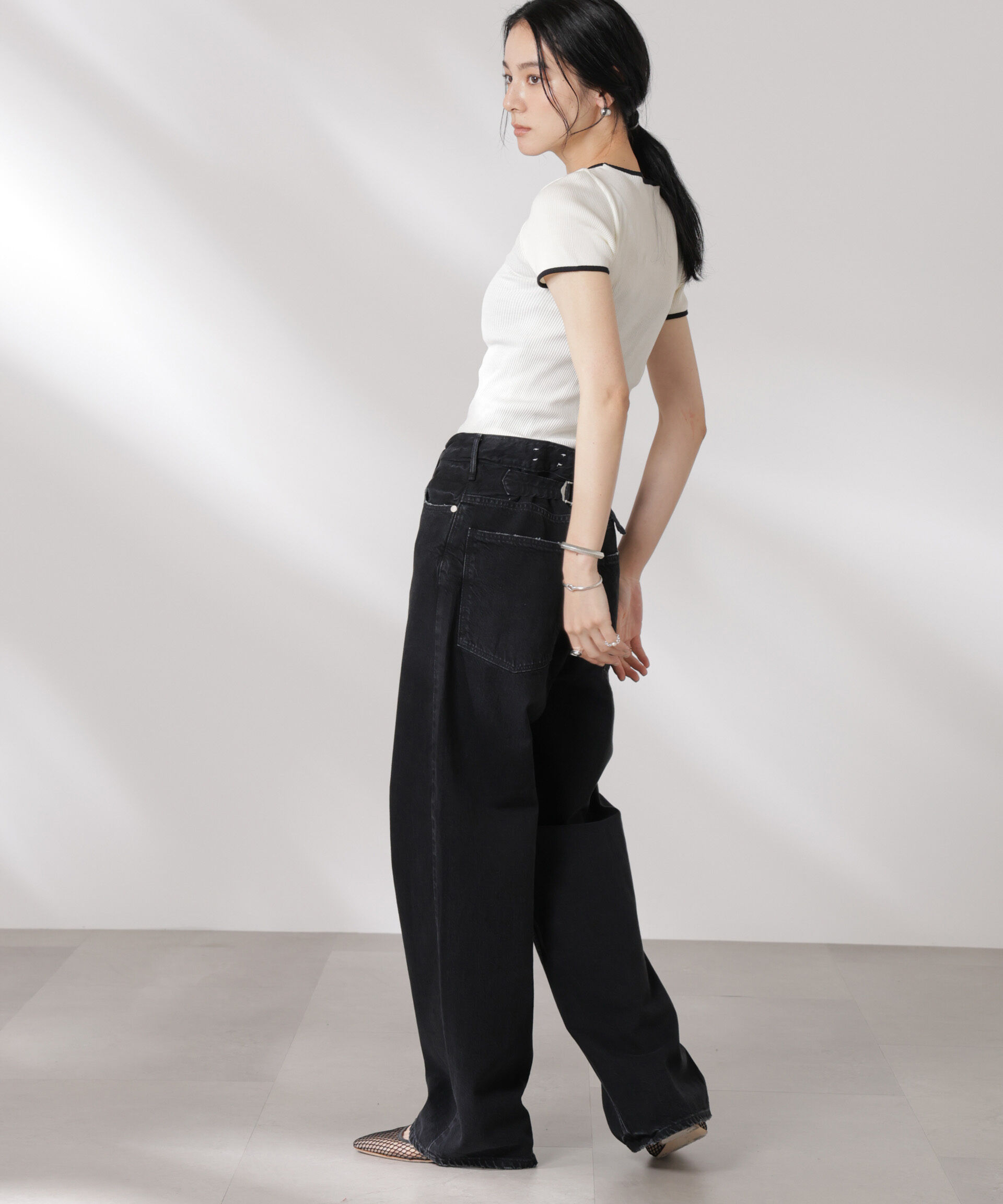 nano･universe「OperaSPORT/JAYA SEAMLESS TOP」|Tシャツ・カットソー|