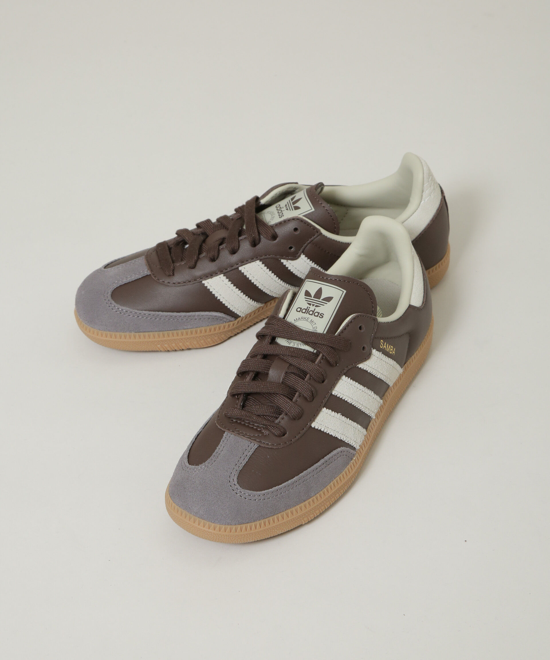 nano･universe「adidas/SAMBA OG ブラウン」|スニーカー|ブラウン