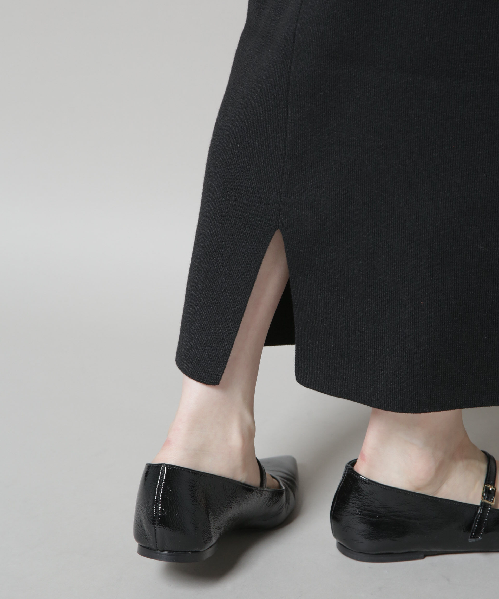 nano･universe「毛玉抑制総針スカート(セットアップ可)」|スカート|