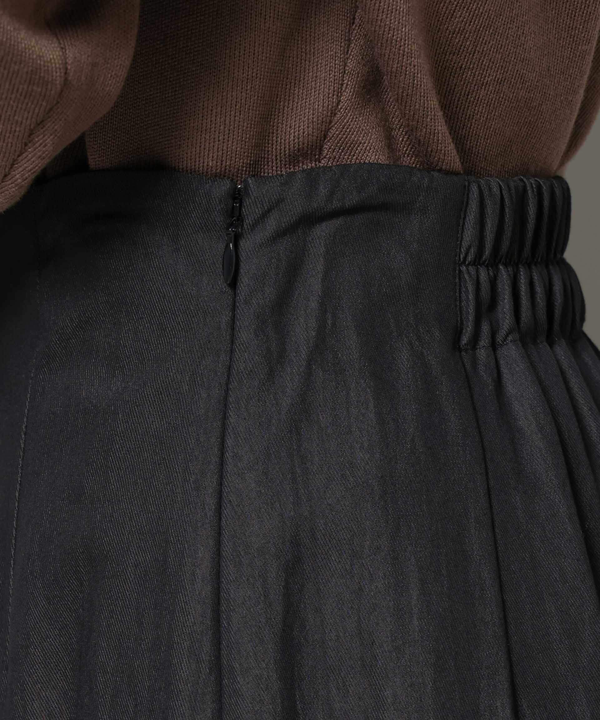 nano･universe「切り替え裾フレアスカート」|スカート|