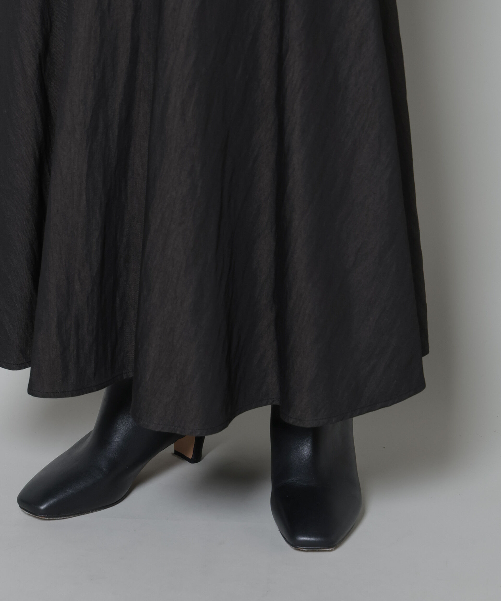 nano･universe「切り替え裾フレアスカート」|スカート|