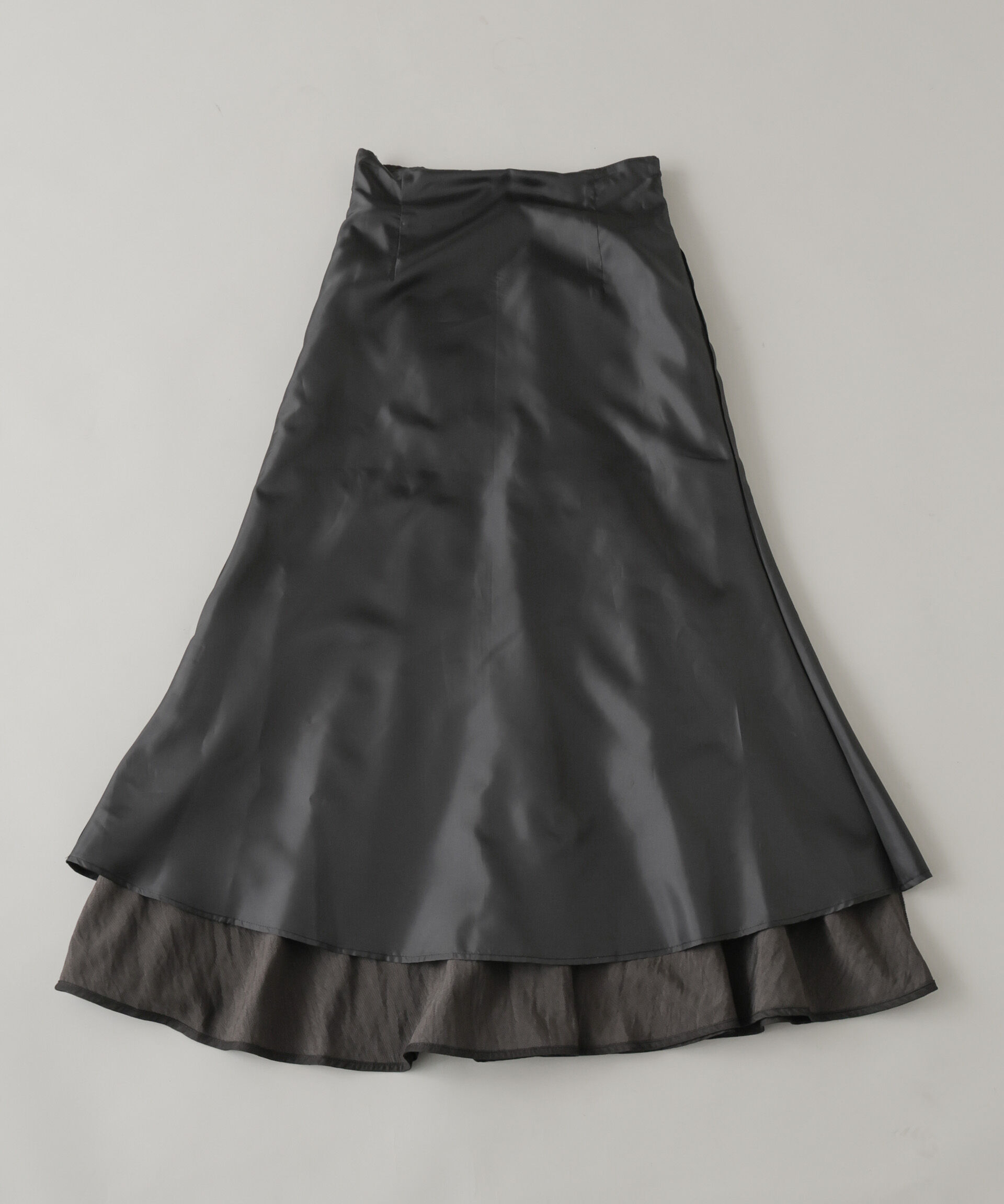 nano･universe「切り替え裾フレアスカート」|スカート|