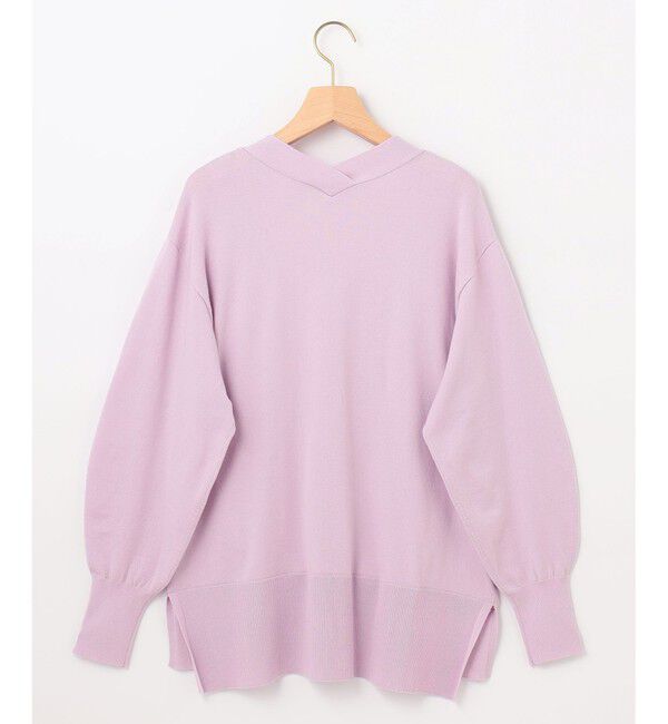 組曲「【WEB限定】サイドフリルカーディガン」|カーディガン|