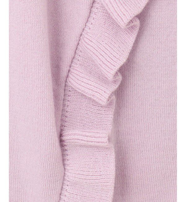 組曲「【WEB限定】サイドフリルカーディガン」|カーディガン|