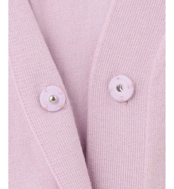 組曲「【WEB限定】サイドフリルカーディガン」|カーディガン|