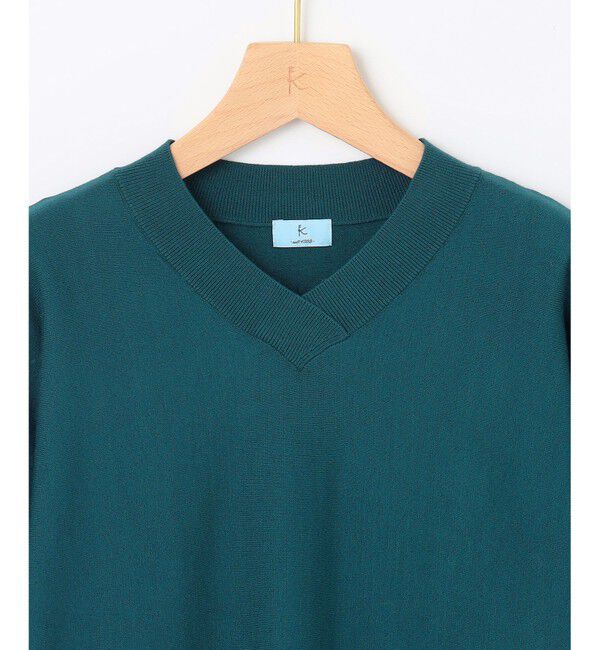 組曲「【洗える・WEB限定】Vネックドルマンスリーブ ニット」|ニット・セーター|