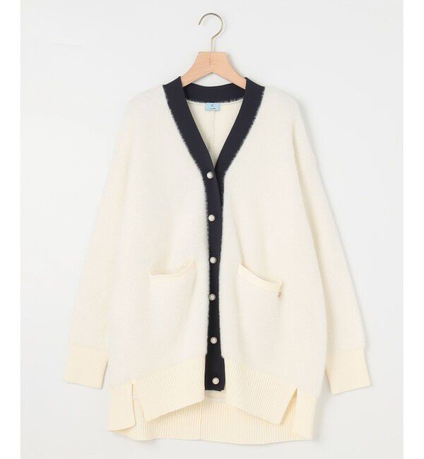 組曲「ナイロンファーニット カーディガン」|カーディガン|