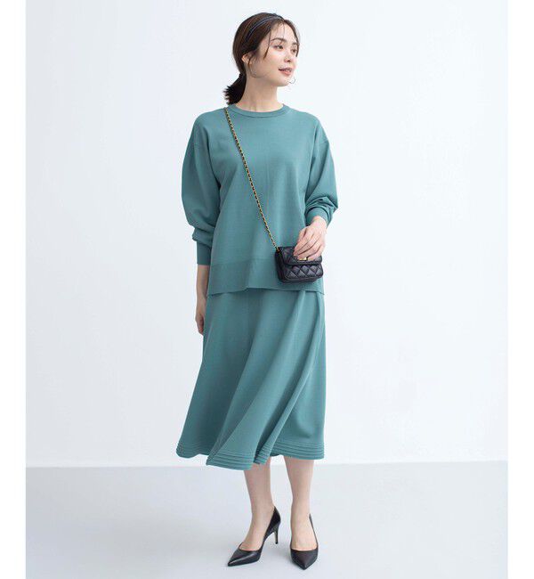 組曲「【セットアップ着用可・WEB限定カラーあり】MINA ニットフレアスカート」|スカート|