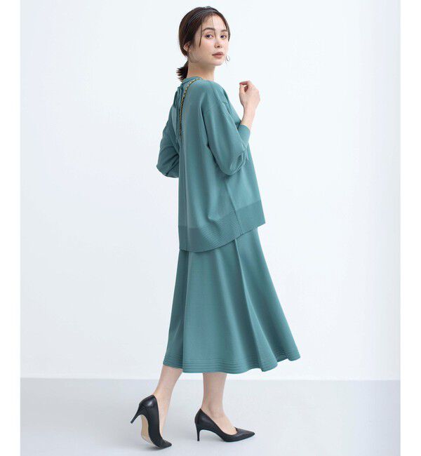 組曲「【セットアップ着用可・WEB限定カラーあり】MINA ニットフレアスカート」|スカート|
