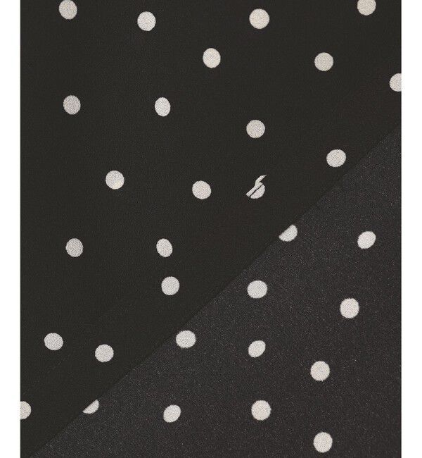 組曲「ドットジョーゼットプリント ブラウス」|シャツ・ブラウス|