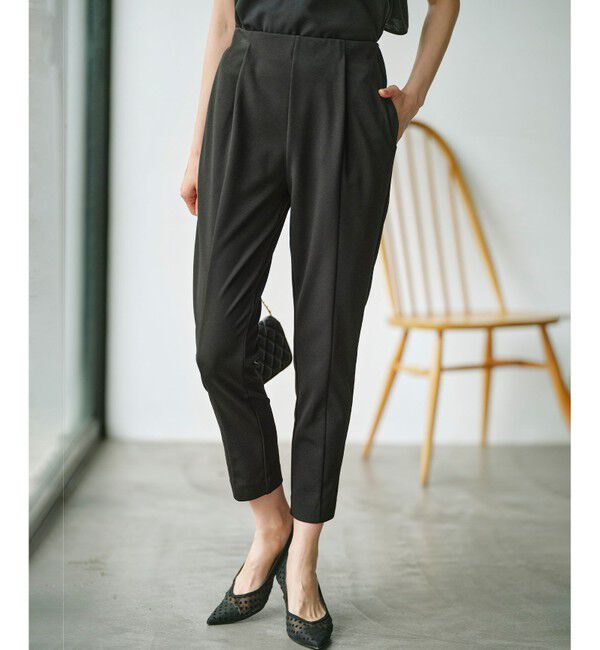 組曲「【吸湿冷感】スタイルアップジャージー パンツ」|その他|