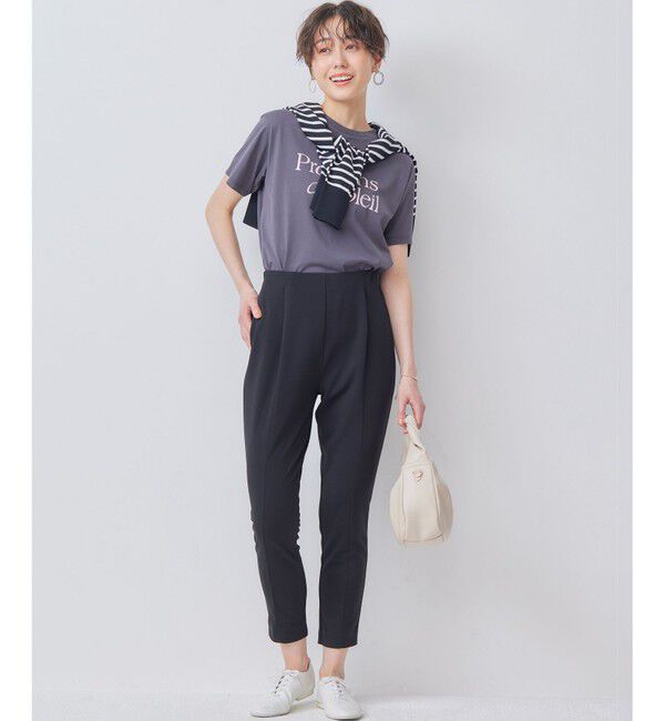 組曲「【吸湿冷感】スタイルアップジャージー パンツ」|その他|