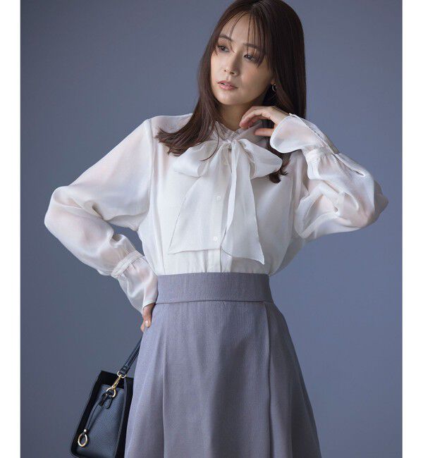 組曲「シャイニーオーガン ボウタイ付きブラウス」|シャツ・ブラウス|