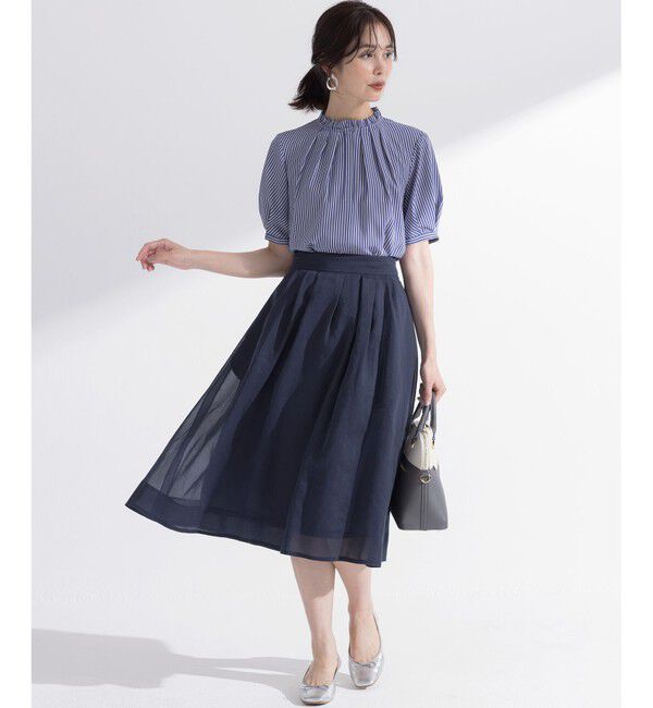 組曲「ライトデシンフリル襟 ブラウス」|シャツ・ブラウス|