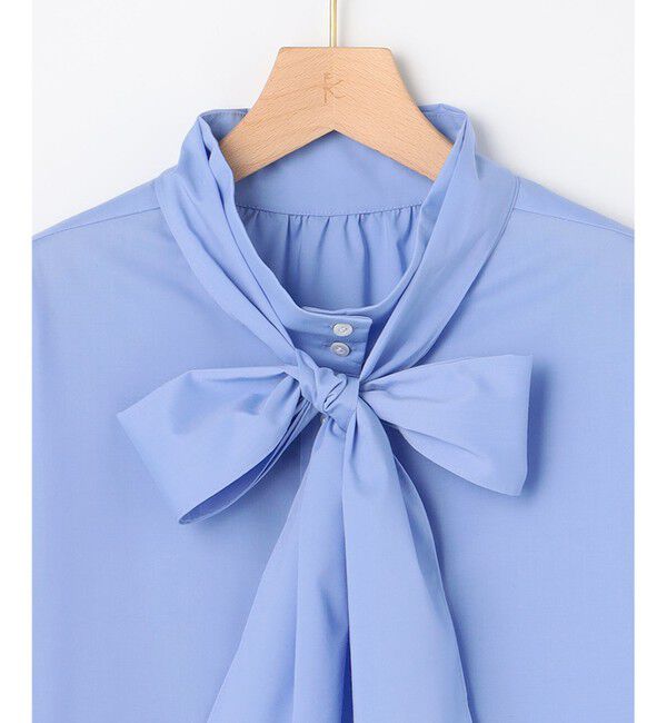 組曲「【加藤ローサさん着用 / 前後着用可】コットンタッチシャーティング刺繍入り ブラウス」|シャツ・ブラウス|