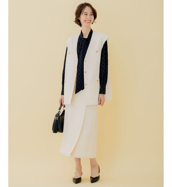 自由区「【セット可】ラミーブッチャー ストレートシルエットスカート」|スカート|