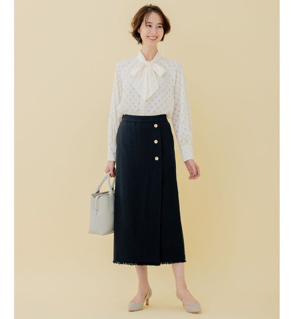 自由区「【セット可】ラミーブッチャー ストレートシルエットスカート」|スカート|