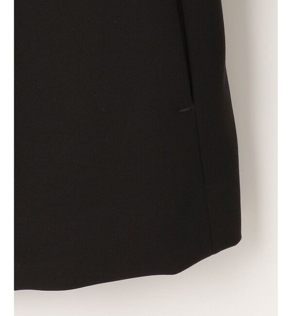 自由区「【XSサイズ～/洗える】ダブルフェイススーティング ノーカラージャケット」|ノーカラージャケット|