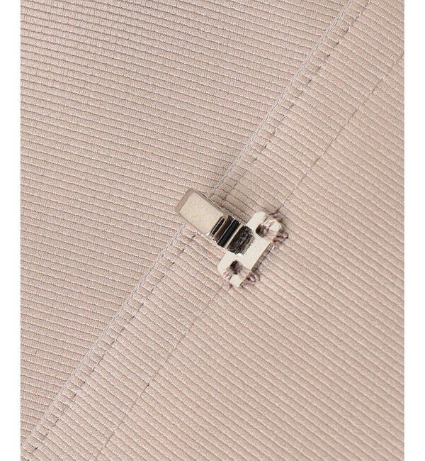 自由区「【ご好評につき追加生産・洗える】グログランノーカラー ジャケット」|ノーカラージャケット|