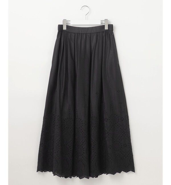 自由区「【カタログ掲載・洗える】エンブロイダリーローン スカート」|スカート|