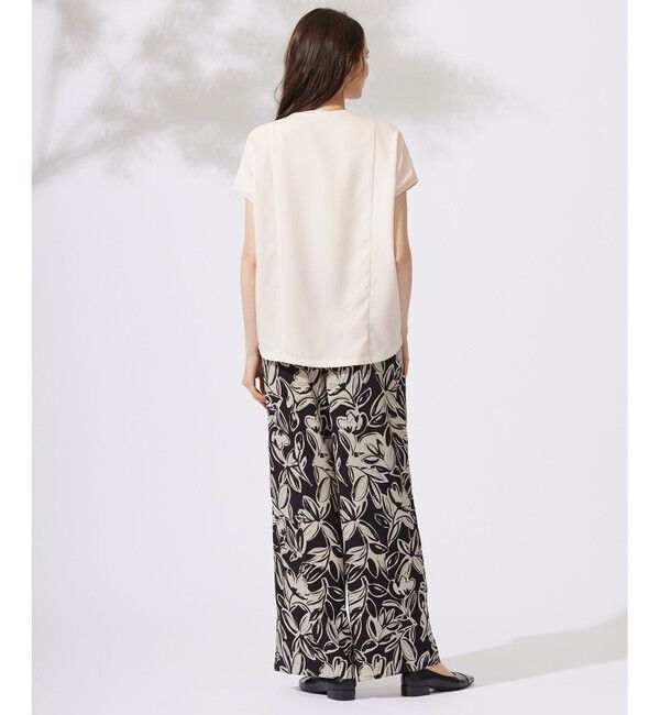 自由区「【洗える】ハイブリットレーヨンアムンゼン ブラウス」|シャツ・ブラウス|