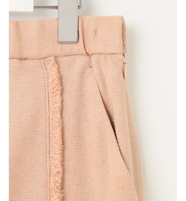 自由区「【セットアップ対応・接触冷感・UVカット・洗える】ライトバスケットクロス スカート」|スカート|