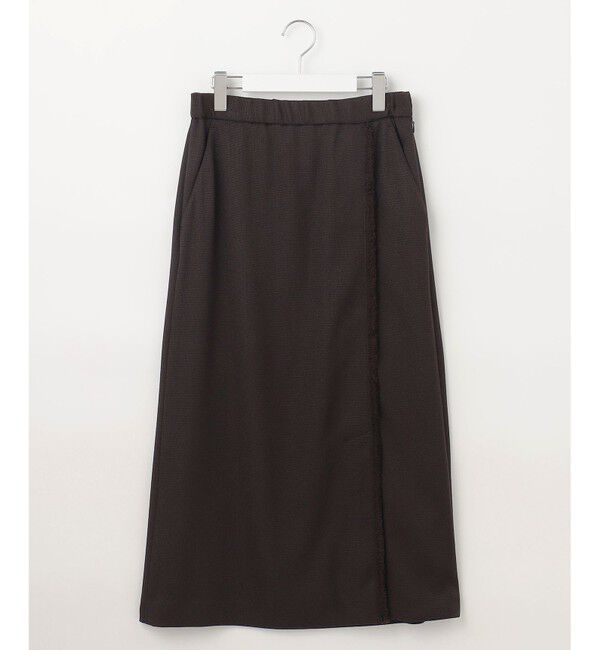 自由区「【セットアップ対応・接触冷感・UVカット・洗える】ライトバスケットクロス スカート」|スカート|