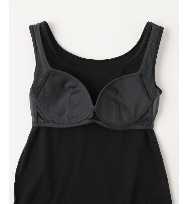 自由区「【ワコールコラボ】【洗える】カップイン タンクトップ」|タンクトップ|