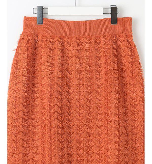 自由区「【セットアップ対応・洗える】シアーカットジャカード スカート」|スカート|