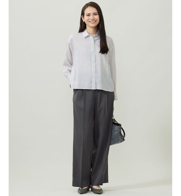 自由区「【SHIHOさん着用】SOMELOSドルマンスリーブ ブラウス」|シャツ・ブラウス|