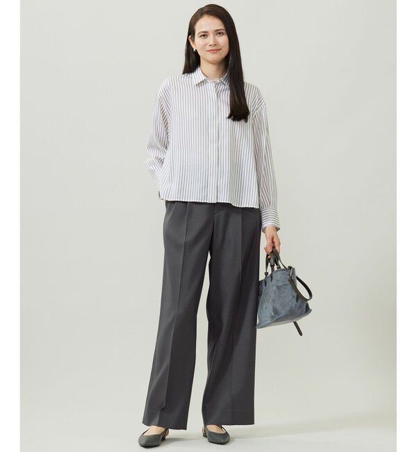 自由区「【SHIHOさん着用】SOMELOSドルマンスリーブ ブラウス」|シャツ・ブラウス|