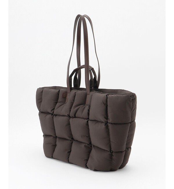 自由区「【SHIHOさん着用】パディングナイロン2ハンドルトート バッグ」|トートバッグ|